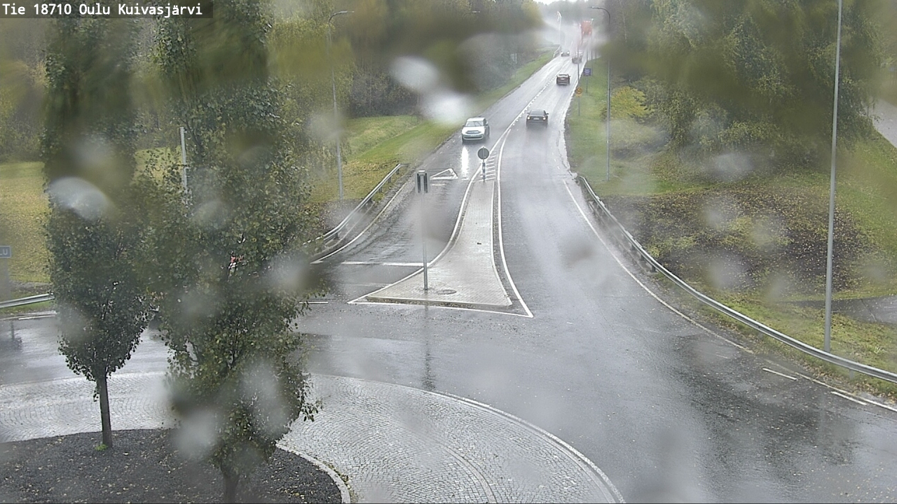 Weather Camera Image road 18710 Oulu Kuivasjärvi, Oulu, Pohjois-Pohjanmaa