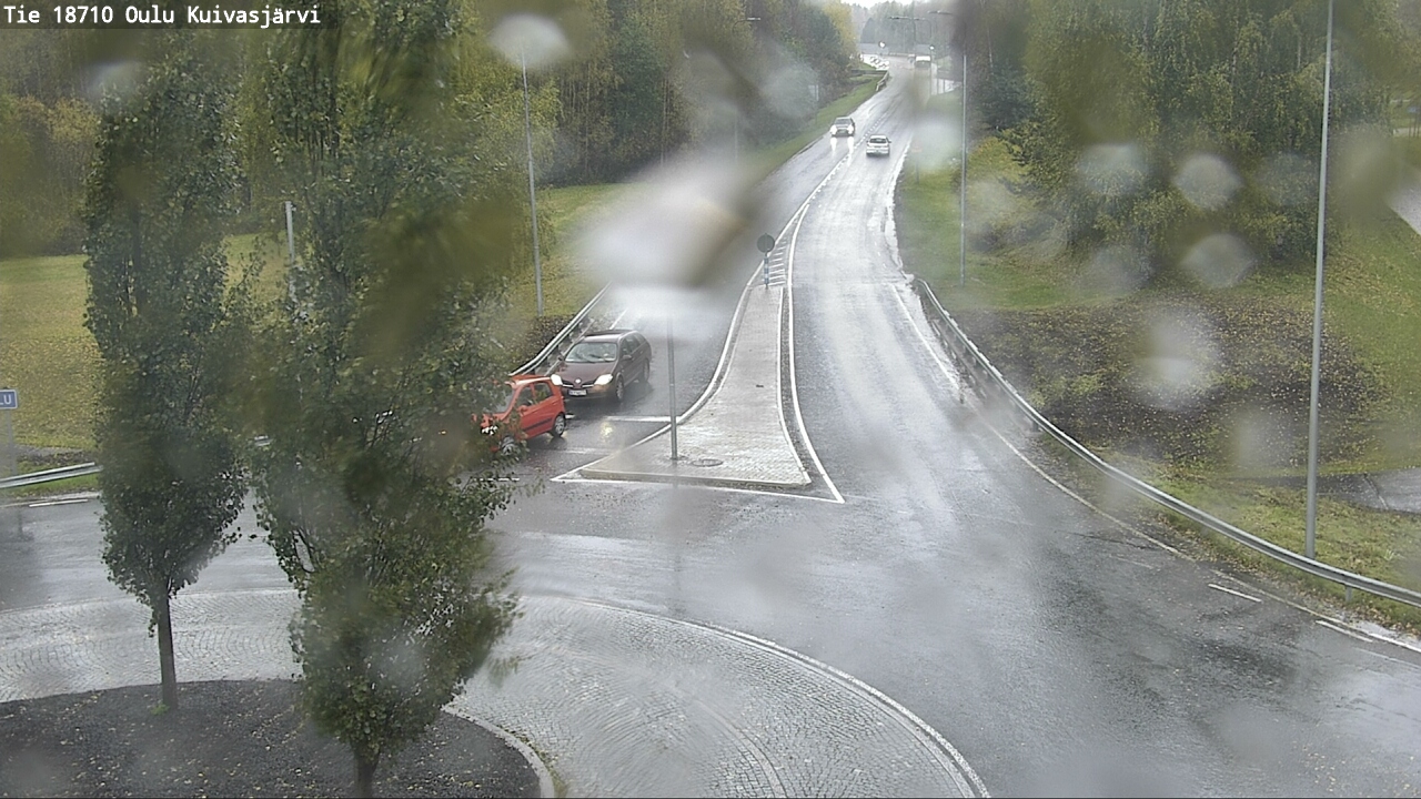 Weather Camera Image road 18710 Oulu Kuivasjärvi, Oulu, Pohjois-Pohjanmaa