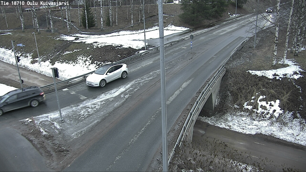Weather Camera Image road 18710 Oulu Kuivasjärvi, Oulu, Pohjois-Pohjanmaa