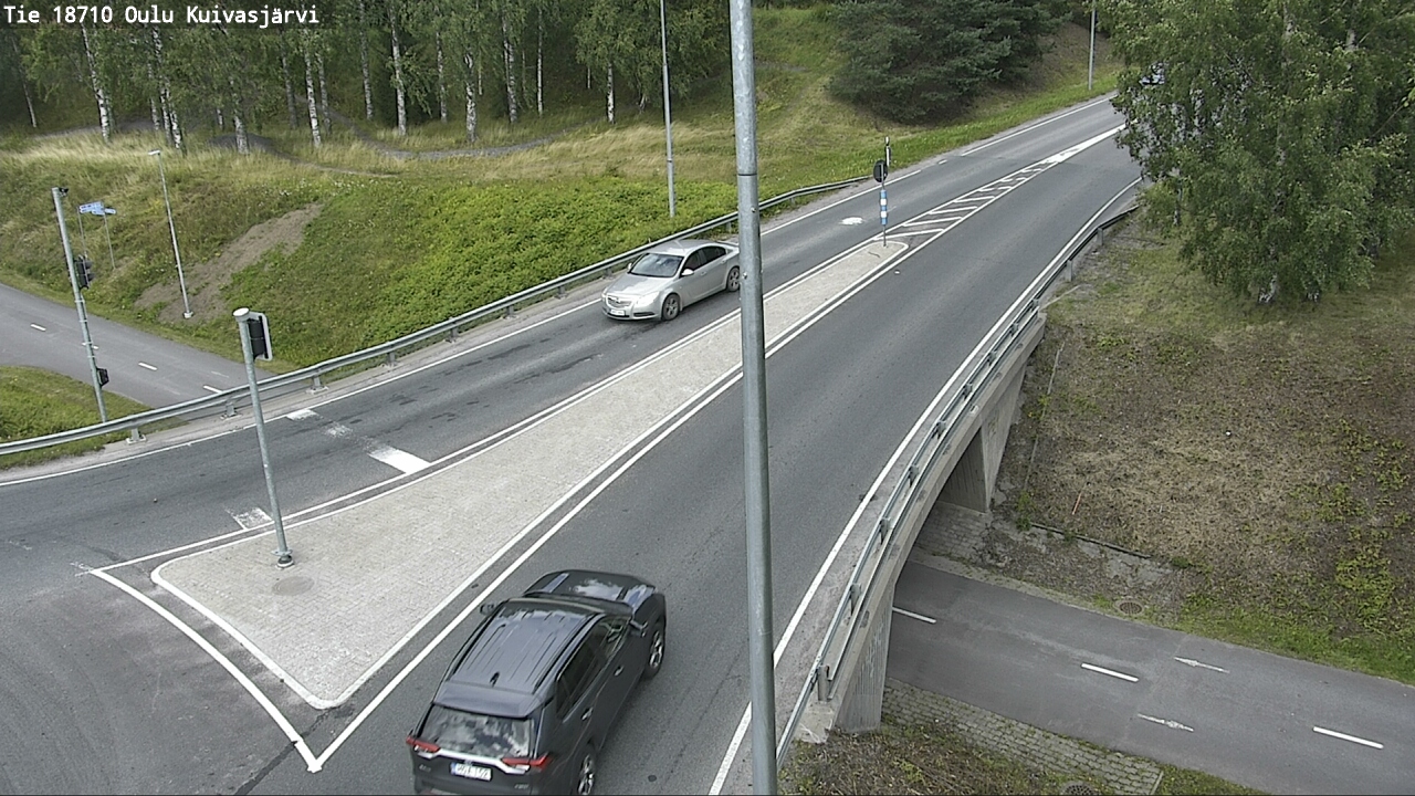 Weather Camera Image road 18710 Oulu Kuivasjärvi, Oulu, Pohjois-Pohjanmaa