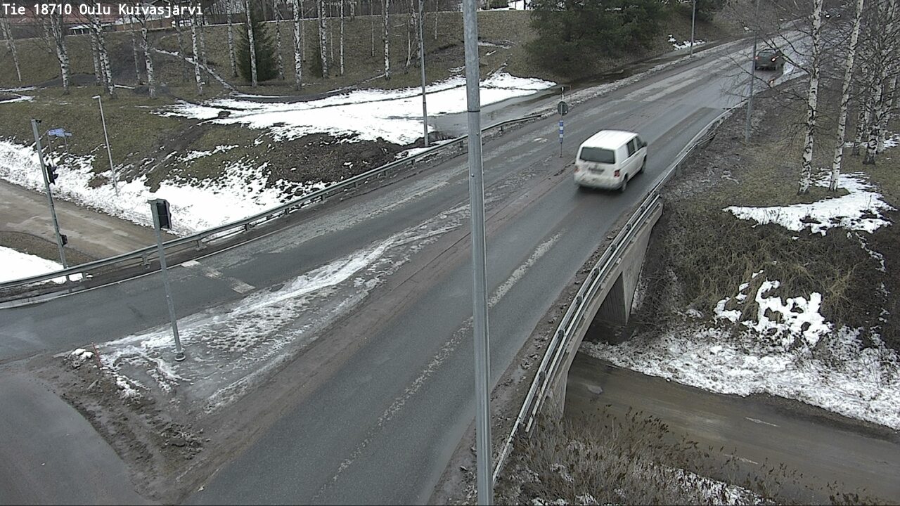 Weather Camera Image road 18710 Oulu Kuivasjärvi, Oulu, Pohjois-Pohjanmaa