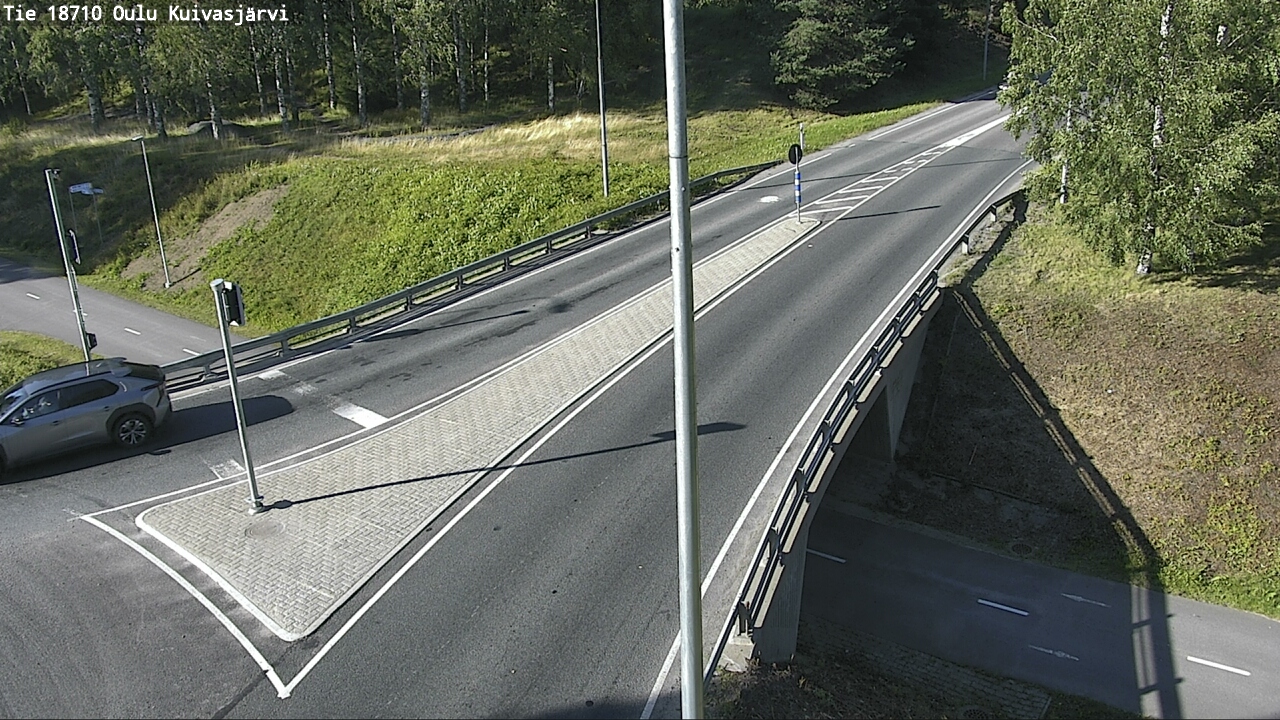 Weather Camera Image road 18710 Oulu Kuivasjärvi, Oulu, Pohjois-Pohjanmaa