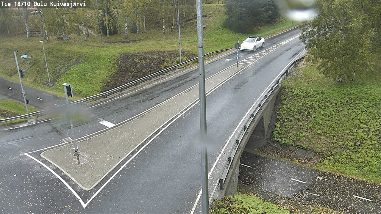 Weather Camera Image road 18710 Oulu Kuivasjärvi, Oulu, Pohjois-Pohjanmaa