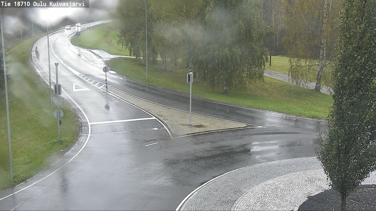 Weather Camera Image väg 18710 Oulu Kuivasjärvi, Oulu, Pohjois-Pohjanmaa