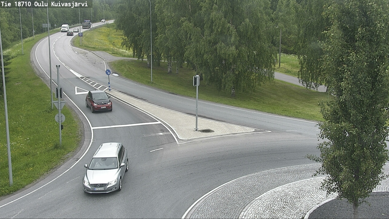 Weather Camera Image road 18710 Oulu Kuivasjärvi, Oulu, Pohjois-Pohjanmaa