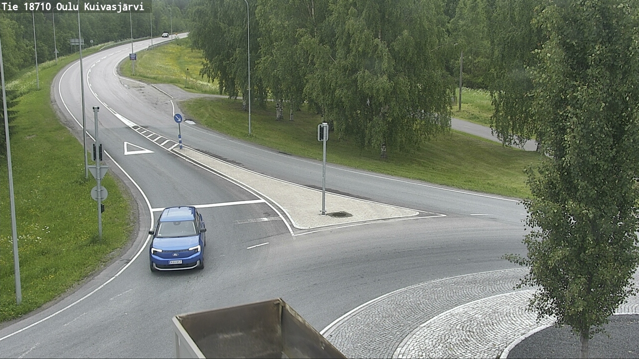 Weather Camera Image road 18710 Oulu Kuivasjärvi, Oulu, Pohjois-Pohjanmaa
