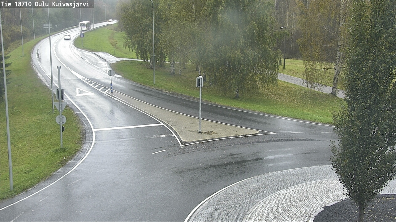 Weather Camera Image road 18710 Oulu Kuivasjärvi, Oulu, Pohjois-Pohjanmaa