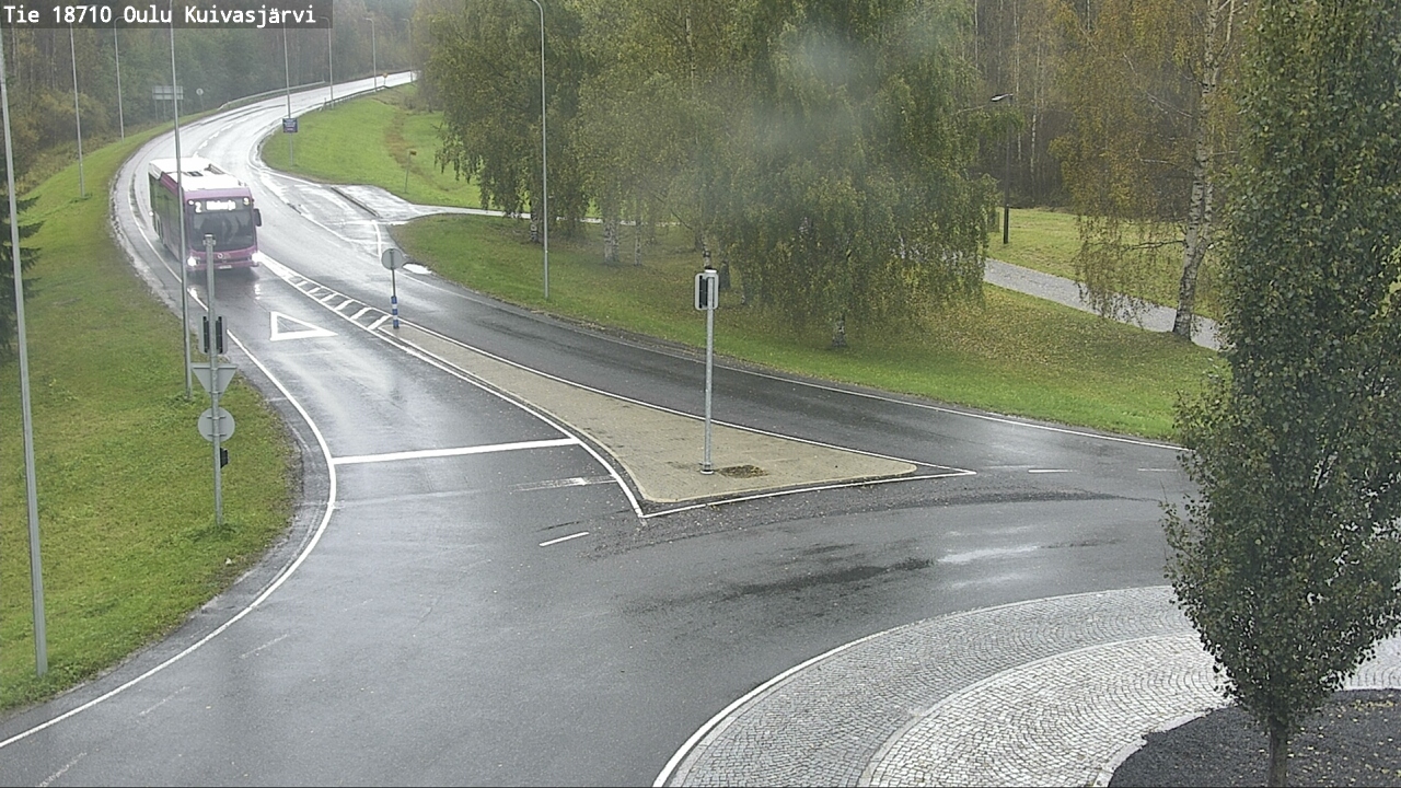 Weather Camera Image road 18710 Oulu Kuivasjärvi, Oulu, Pohjois-Pohjanmaa