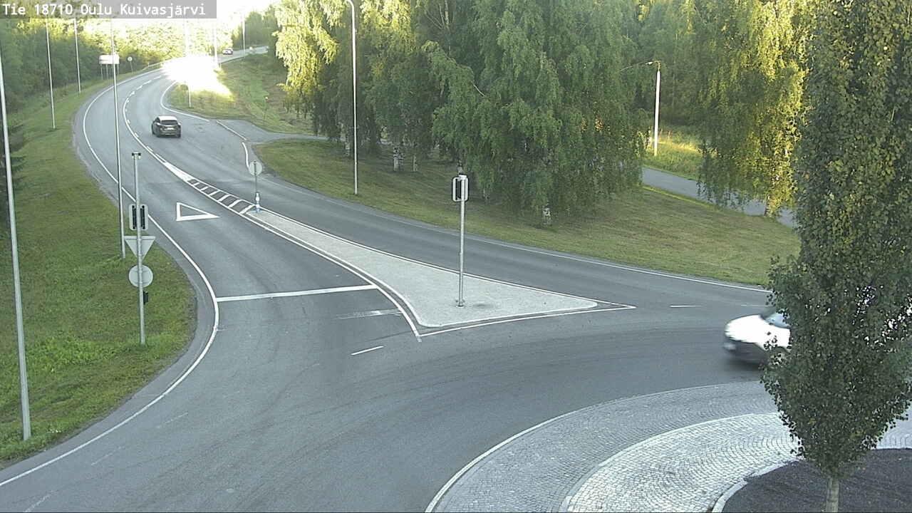 Weather Camera Image road 18710 Oulu Kuivasjärvi, Oulu, Pohjois-Pohjanmaa