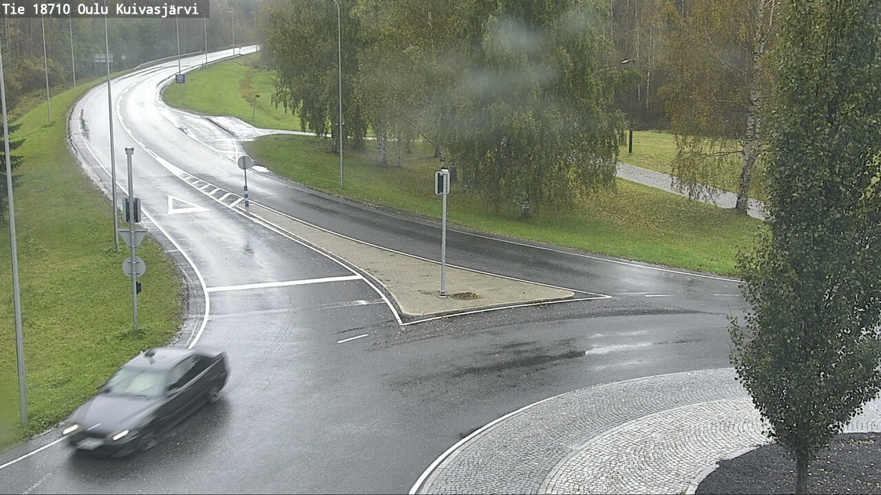 Weather Camera Image road 18710 Oulu Kuivasjärvi, Oulu, Pohjois-Pohjanmaa
