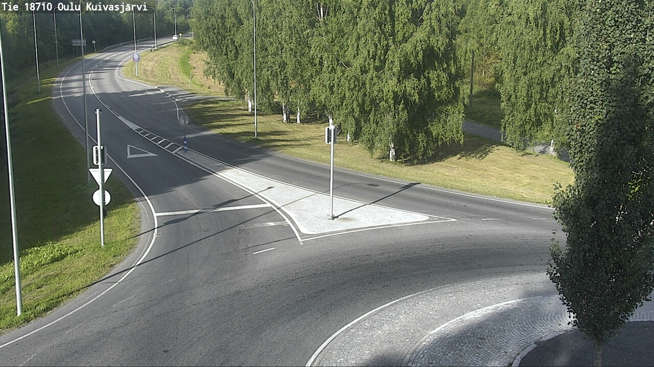 Weather Camera Image road 18710 Oulu Kuivasjärvi, Oulu, Pohjois-Pohjanmaa
