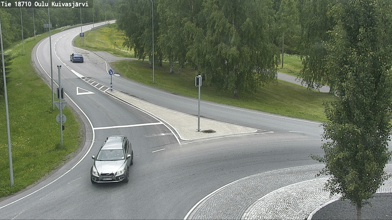 Weather Camera Image road 18710 Oulu Kuivasjärvi, Oulu, Pohjois-Pohjanmaa