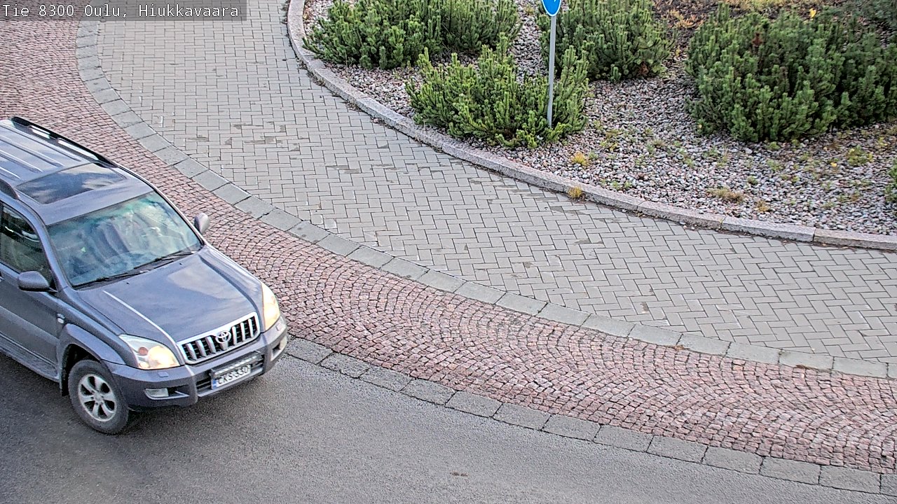 Kelikamerat Kuva tie 8300 Oulu Hiukkavaara, Oulu, Pohjois-Pohjanmaa