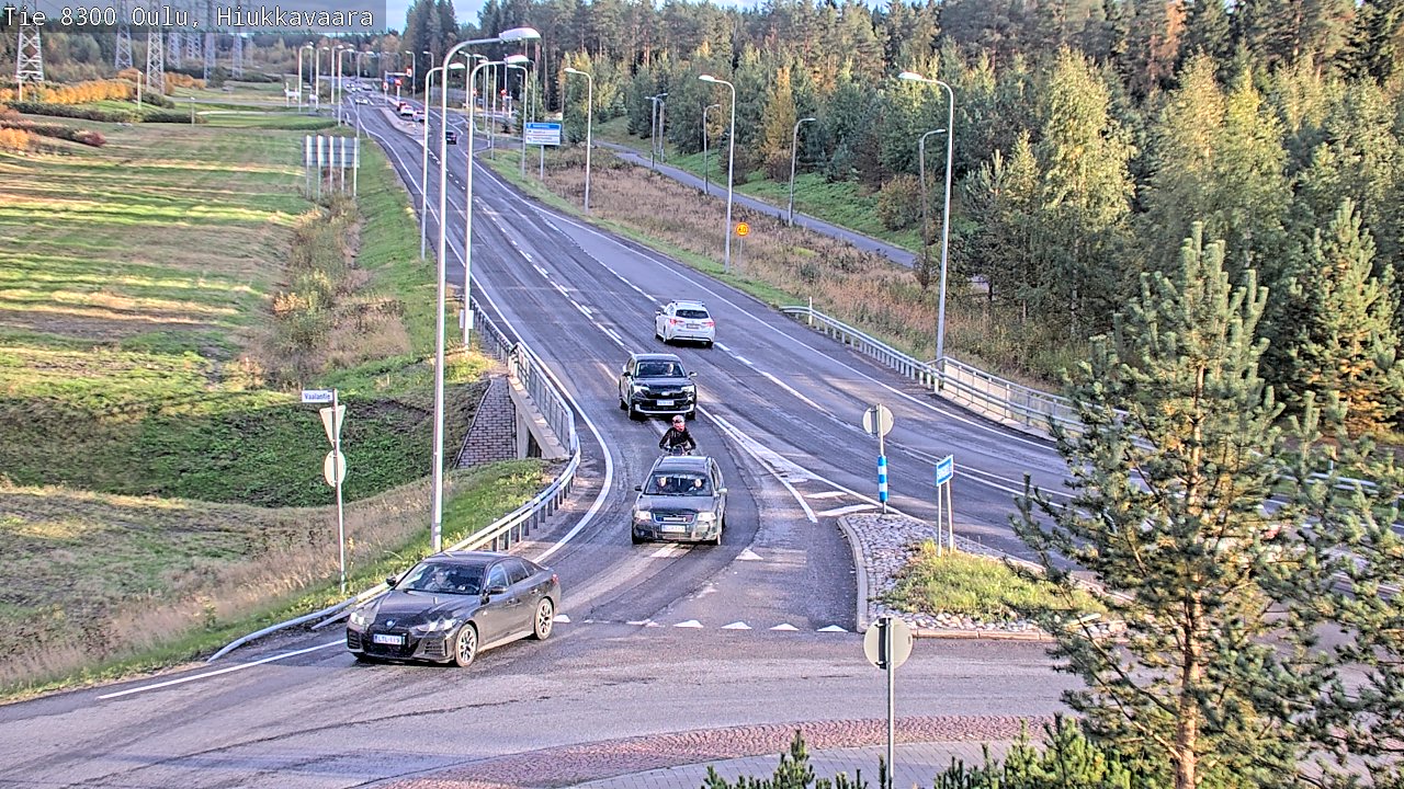 Kelikamerat Kuva tie 8300 Oulu Hiukkavaara, Oulu, Pohjois-Pohjanmaa