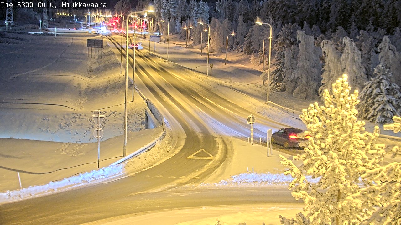 Kelikamerat Kuva tie 8300 Oulu Hiukkavaara, Oulu, Pohjois-Pohjanmaa