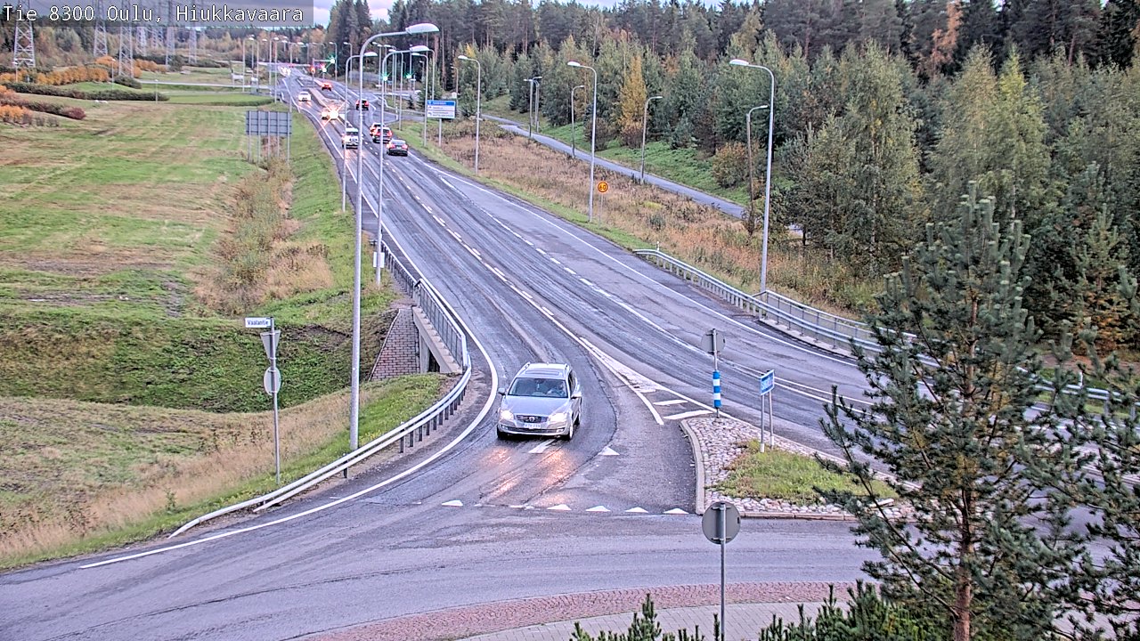 Kelikamerat Kuva tie 8300 Oulu Hiukkavaara, Oulu, Pohjois-Pohjanmaa