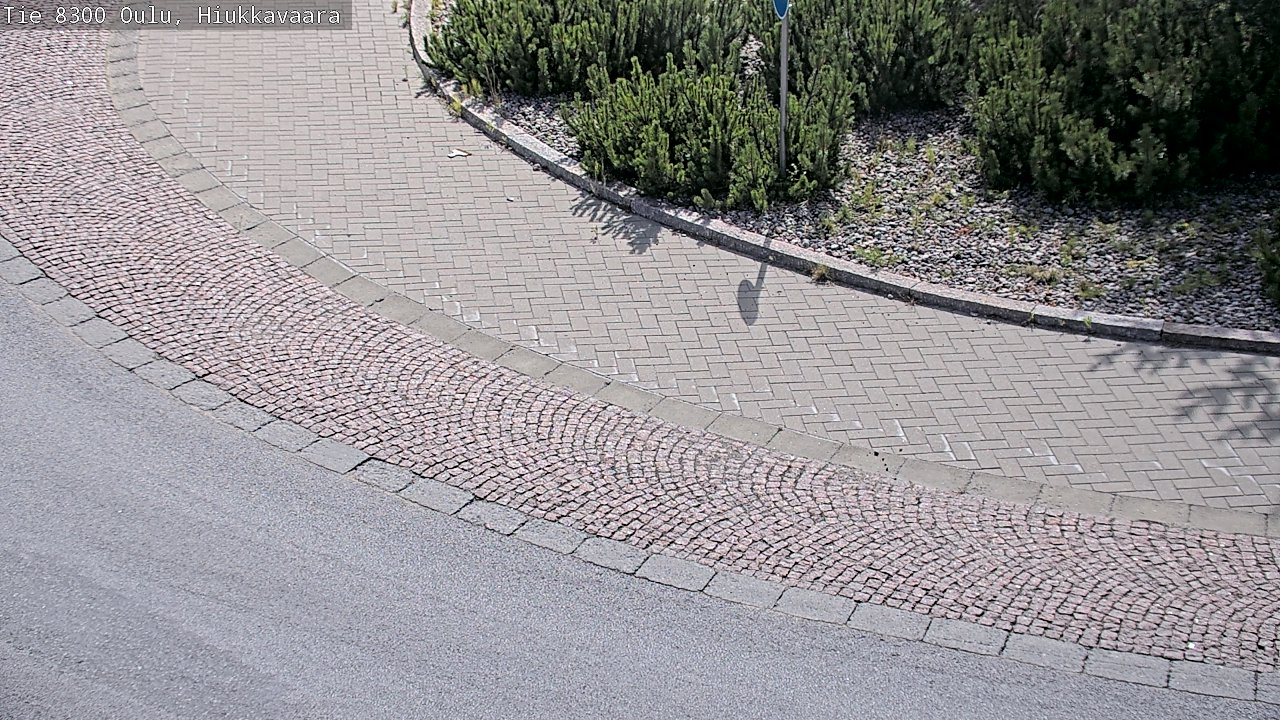 Kelikamerat Kuva tie 8300 Oulu Hiukkavaara, Oulu, Pohjois-Pohjanmaa