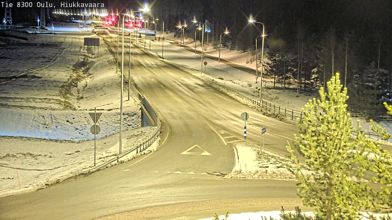 Kelikamerat Kuva tie 8300 Oulu Hiukkavaara, Oulu, Pohjois-Pohjanmaa