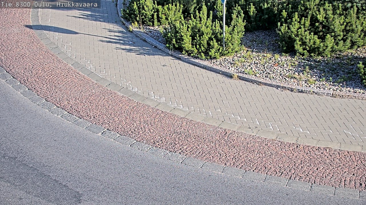Kelikamerat Kuva tie 8300 Oulu Hiukkavaara, Oulu, Pohjois-Pohjanmaa