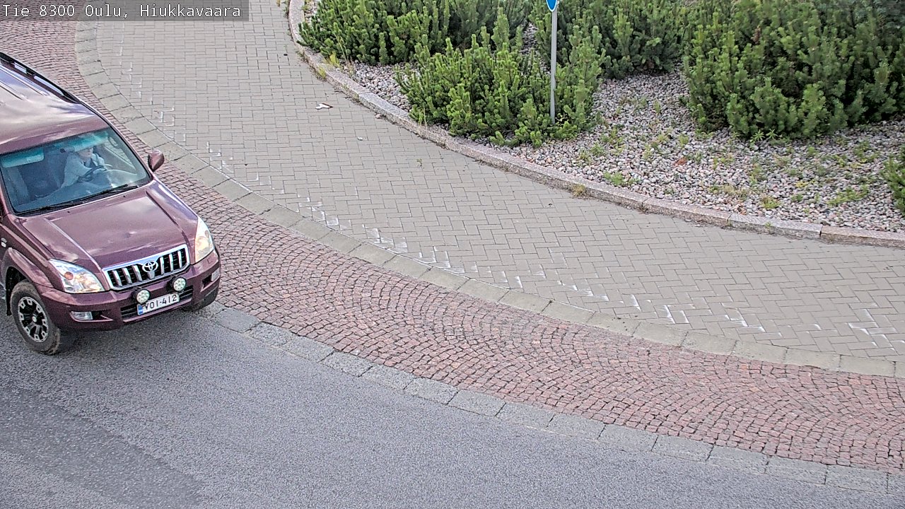 Kelikamerat Kuva tie 8300 Oulu Hiukkavaara, Oulu, Pohjois-Pohjanmaa