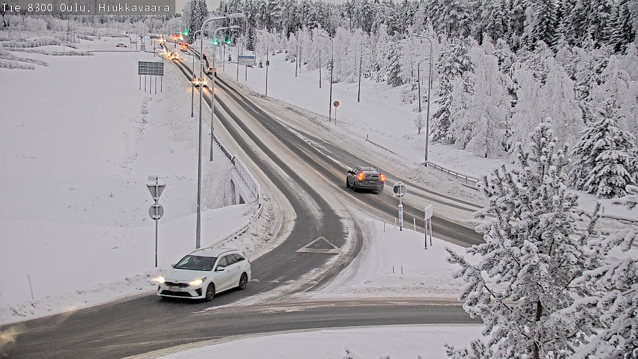 Kelikamerat Kuva tie 8300 Oulu Hiukkavaara, Oulu, Pohjois-Pohjanmaa