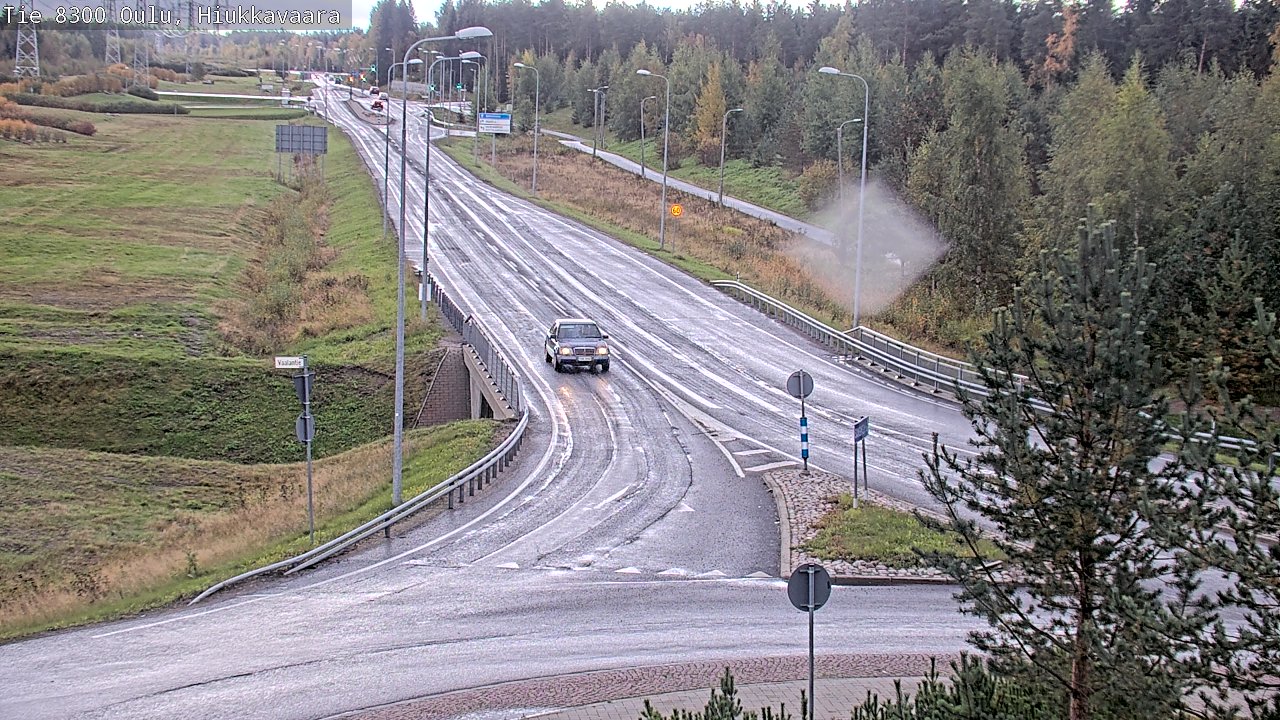 Kelikamerat Kuva tie 8300 Oulu Hiukkavaara, Oulu, Pohjois-Pohjanmaa
