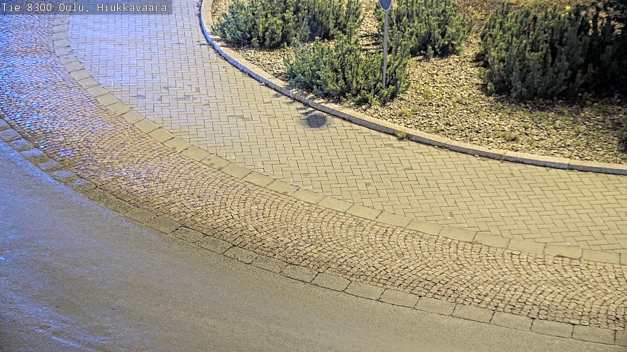 Kelikamerat Kuva tie 8300 Oulu Hiukkavaara, Oulu, Pohjois-Pohjanmaa