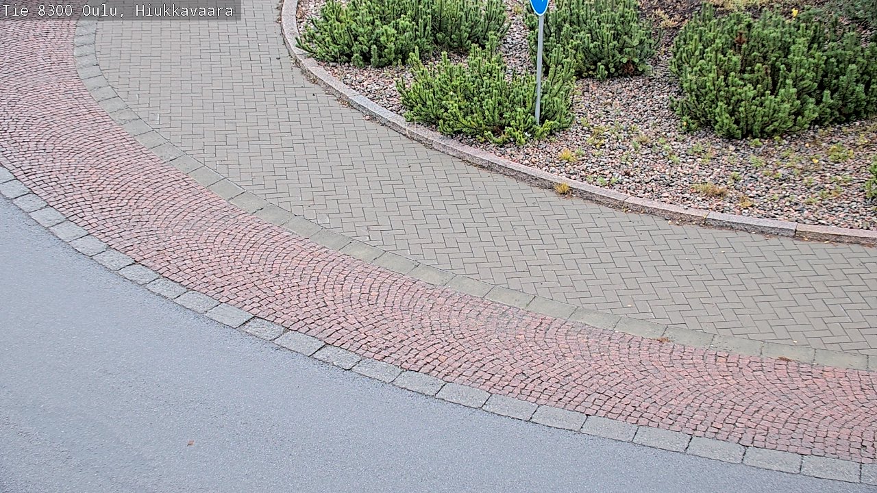 Kelikamerat Kuva tie 8300 Oulu Hiukkavaara, Oulu, Pohjois-Pohjanmaa