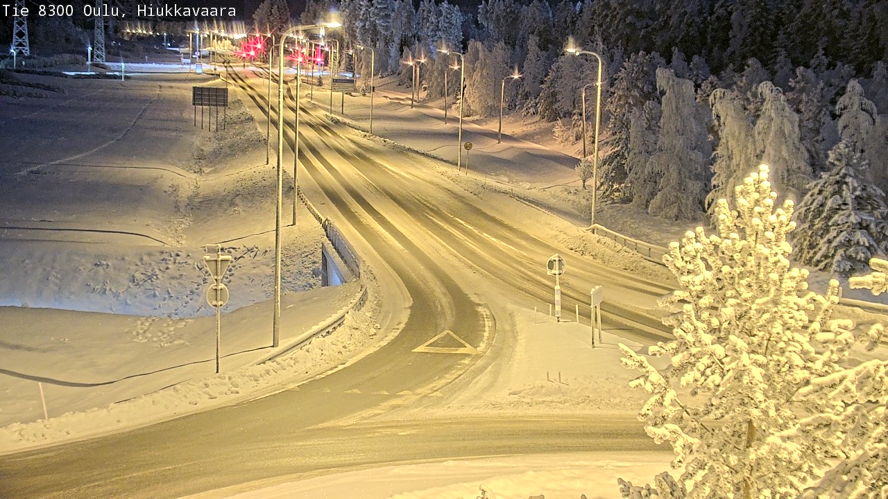 Kelikamerat Kuva tie 8300 Oulu Hiukkavaara, Oulu, Pohjois-Pohjanmaa