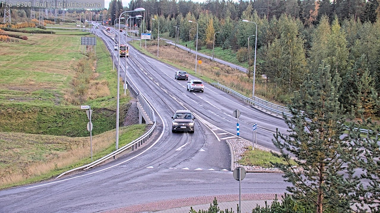 Kelikamerat Kuva tie 8300 Oulu Hiukkavaara, Oulu, Pohjois-Pohjanmaa
