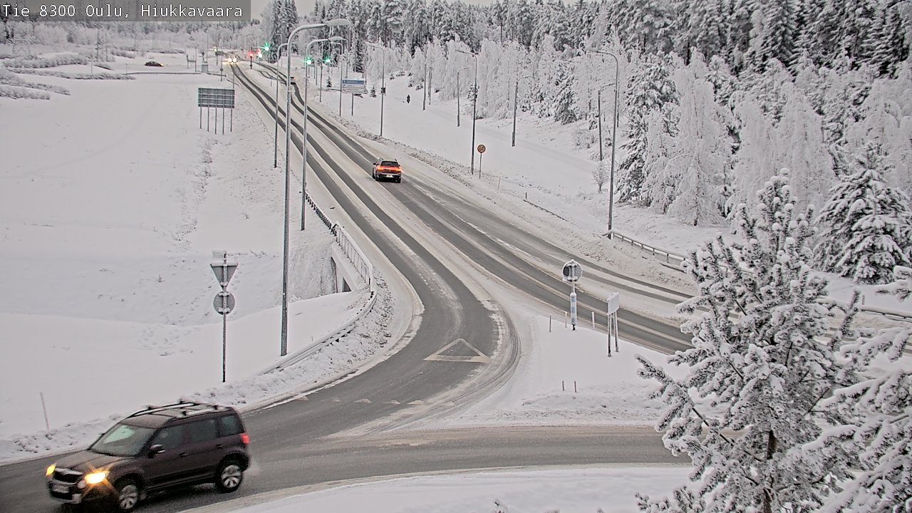 Kelikamerat Kuva tie 8300 Oulu Hiukkavaara, Oulu, Pohjois-Pohjanmaa