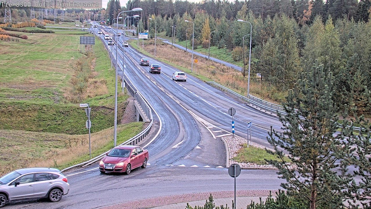 Kelikamerat Kuva tie 8300 Oulu Hiukkavaara, Oulu, Pohjois-Pohjanmaa