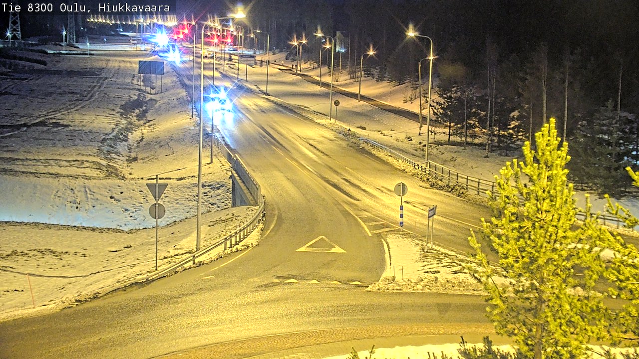 Kelikamerat Kuva tie 8300 Oulu Hiukkavaara, Oulu, Pohjois-Pohjanmaa