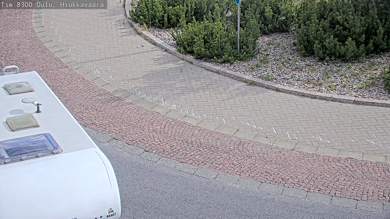 Kelikamerat Kuva tie 8300 Oulu Hiukkavaara, Oulu, Pohjois-Pohjanmaa