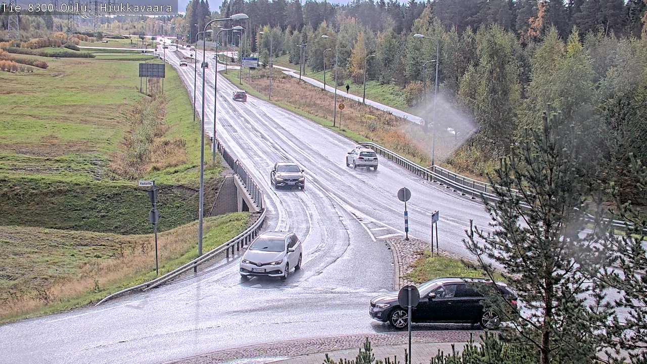 Kelikamerat Kuva tie 8300 Oulu Hiukkavaara, Oulu, Pohjois-Pohjanmaa