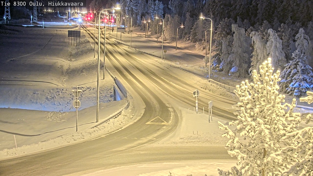 Kelikamerat Kuva tie 8300 Oulu Hiukkavaara, Oulu, Pohjois-Pohjanmaa