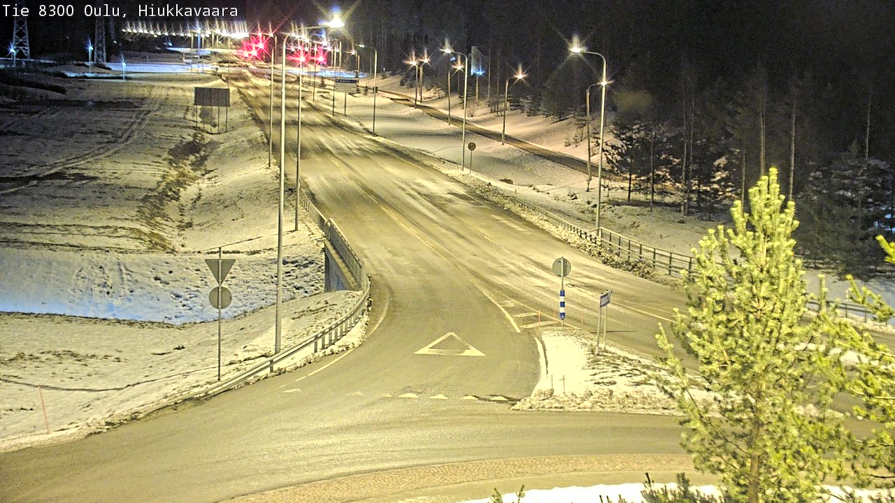 Kelikamerat Kuva tie 8300 Oulu Hiukkavaara, Oulu, Pohjois-Pohjanmaa