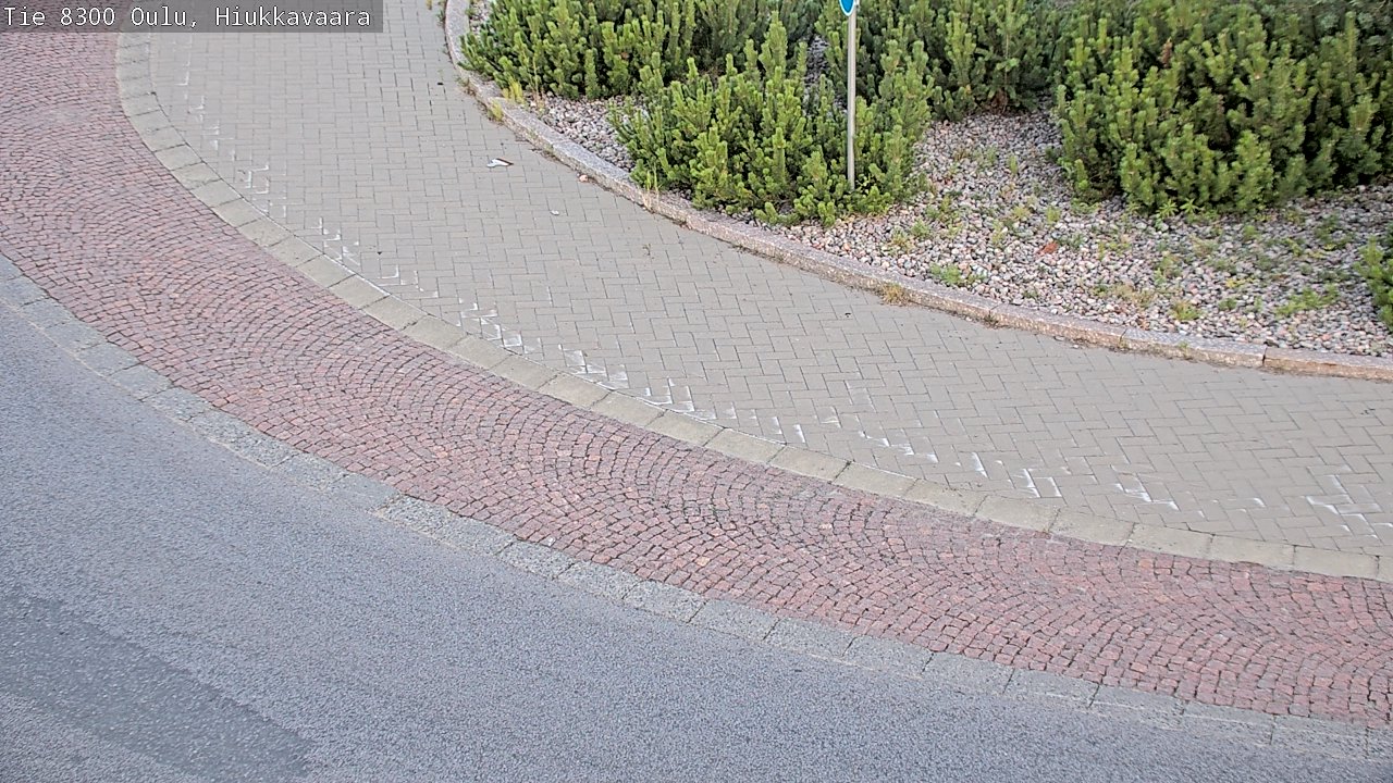 Kelikamerat Kuva tie 8300 Oulu Hiukkavaara, Oulu, Pohjois-Pohjanmaa