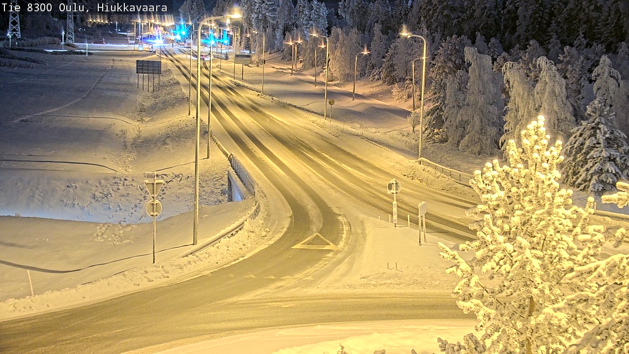 Kelikamerat Kuva tie 8300 Oulu Hiukkavaara, Oulu, Pohjois-Pohjanmaa