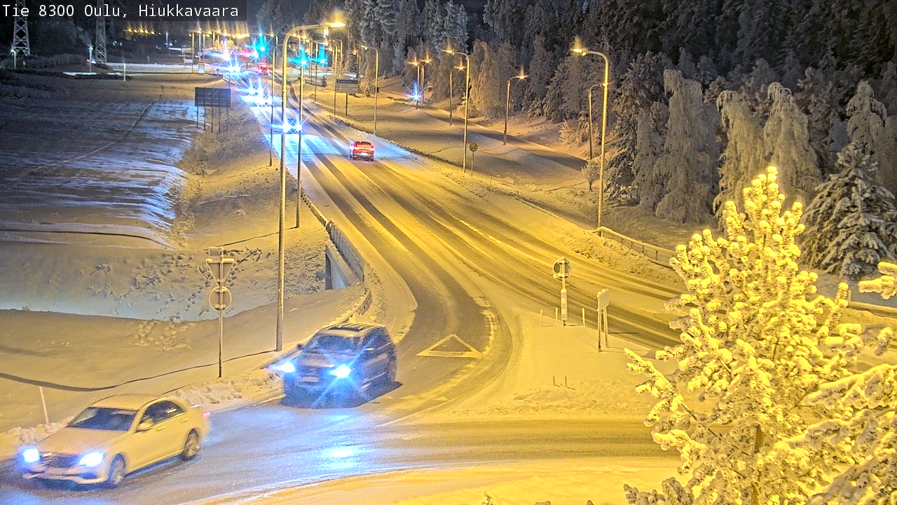 Kelikamerat Kuva tie 8300 Oulu Hiukkavaara, Oulu, Pohjois-Pohjanmaa