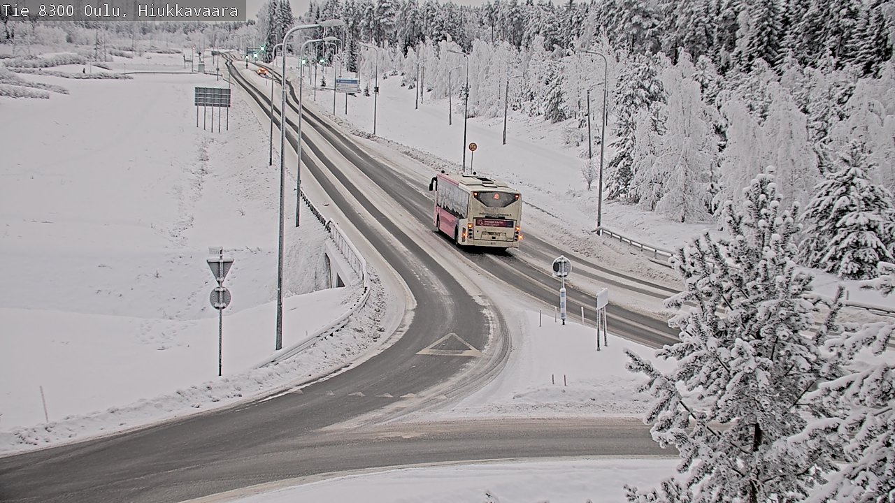 Kelikamerat Kuva tie 8300 Oulu Hiukkavaara, Oulu, Pohjois-Pohjanmaa
