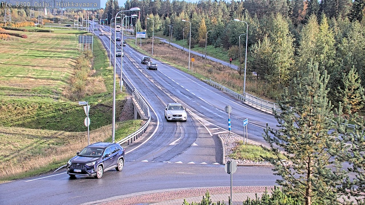 Kelikamerat Kuva tie 8300 Oulu Hiukkavaara, Oulu, Pohjois-Pohjanmaa