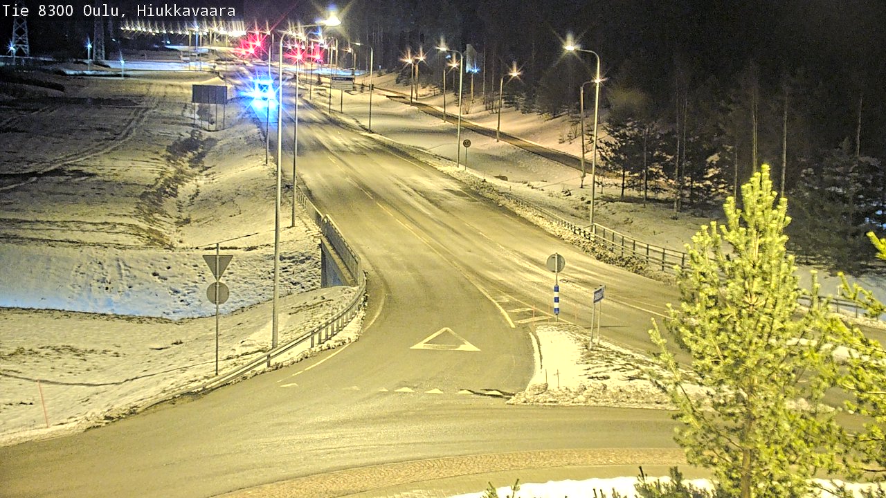 Kelikamerat Kuva tie 8300 Oulu Hiukkavaara, Oulu, Pohjois-Pohjanmaa