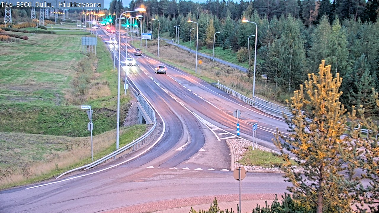 Kelikamerat Kuva tie 8300 Oulu Hiukkavaara, Oulu, Pohjois-Pohjanmaa