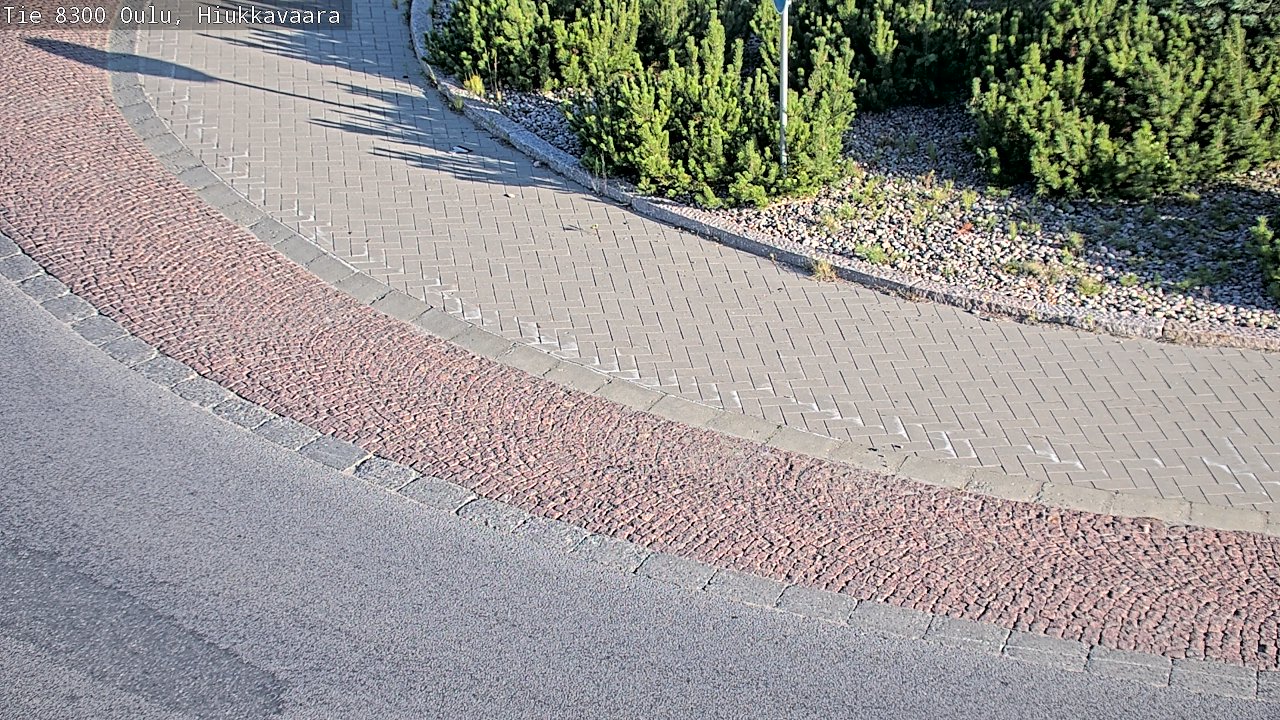 Kelikamerat Kuva tie 8300 Oulu Hiukkavaara, Oulu, Pohjois-Pohjanmaa