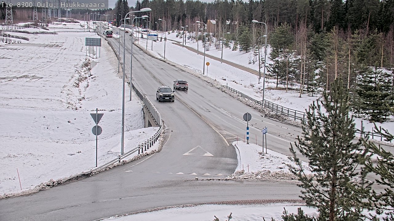 Kelikamerat Kuva tie 8300 Oulu Hiukkavaara, Oulu, Pohjois-Pohjanmaa