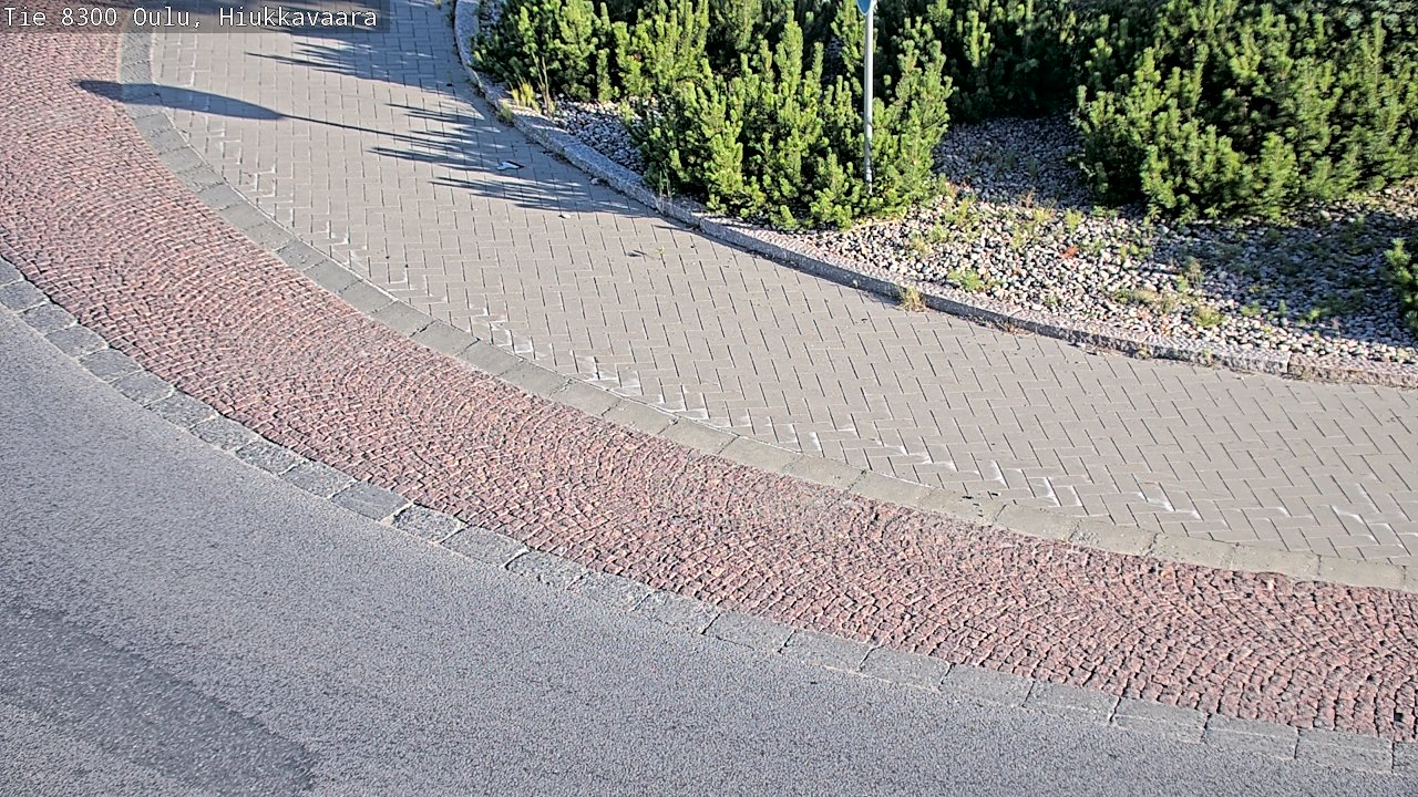 Kelikamerat Kuva tie 8300 Oulu Hiukkavaara, Oulu, Pohjois-Pohjanmaa
