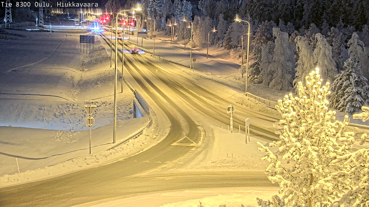 Kelikamerat Kuva tie 8300 Oulu Hiukkavaara, Oulu, Pohjois-Pohjanmaa