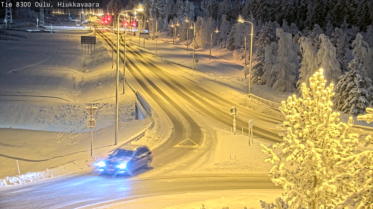 Kelikamerat Kuva tie 8300 Oulu Hiukkavaara, Oulu, Pohjois-Pohjanmaa