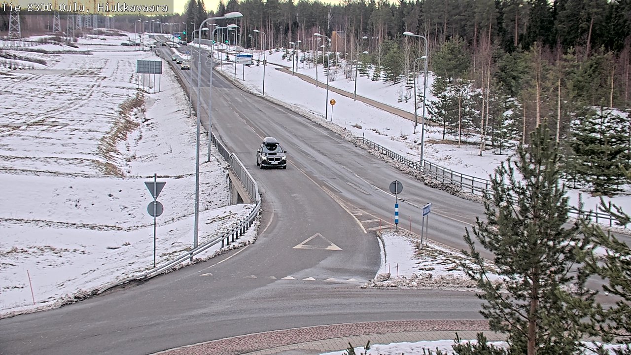 Kelikamerat Kuva tie 8300 Oulu Hiukkavaara, Oulu, Pohjois-Pohjanmaa